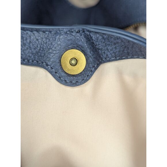 Style & Co Whip Stitch Soft 4 Poster Tote Handbag Purse Blue - Picture 6 of 13